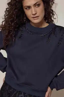 Wehkamp Tramontana sweater donkerblauw aanbieding