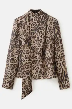Wehkamp Mango top donkerbruin aanbieding