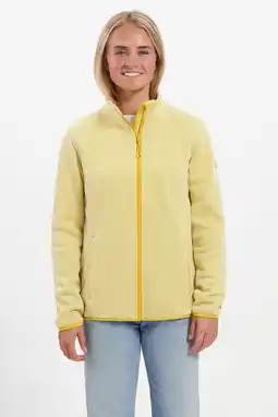 Wehkamp Kjelvik vest Jolie okergeel aanbieding
