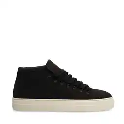 Wehkamp Manfield nubuck sneakers zwart aanbieding