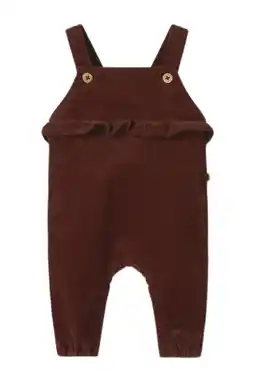 Wehkamp LIL' ATELIER BABY tuinbroek donkerbruin aanbieding