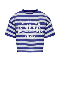 Wehkamp KIDS ONLY GIRL T-shirt blauw aanbieding