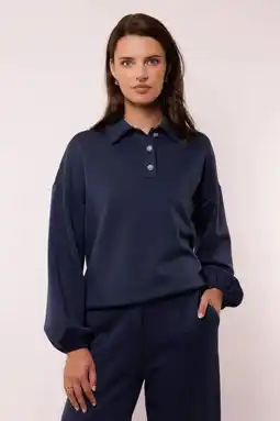 Wehkamp G-maxx pullover donkerblauw aanbieding