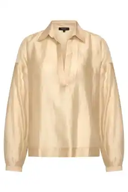Wehkamp Claudia Sträter blousetop taupe aanbieding
