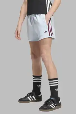 Wehkamp adidas Originals 3 STRIPES SPRINTER short lichtblauw aanbieding