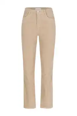 Wehkamp LOLALIZA corduroy corduroy flared regularwaist flared broek beige aanbieding