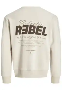 Wehkamp JJ REBEL sweater ecru aanbieding