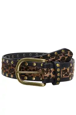 Wehkamp ONLY riem ONLBABETTE met panterprint bruin aanbieding