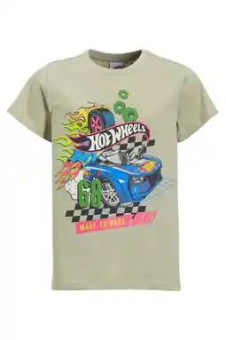 Wehkamp Coolcat relaxed fit T-shirt Hot Wheels license Jack zand aanbieding