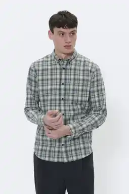 Wehkamp Matinique regular casual overhemd groen aanbieding