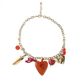 Wehkamp By Jam Gioielli gold plated ketting BJ18633 met bedels aanbieding