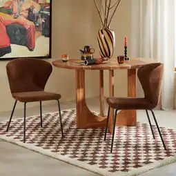 Wehkamp NOUS Living eetkamerstoel (set van 2) City aanbieding
