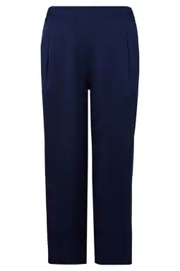 Wehkamp YOEK straight broek donkerblauw aanbieding