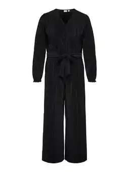 Wehkamp ONLY CARMAKOMA jumpsuit zwart aanbieding