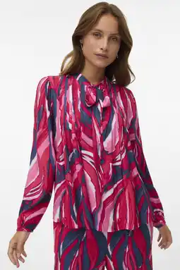 Wehkamp VERO MODA blouse roze aanbieding