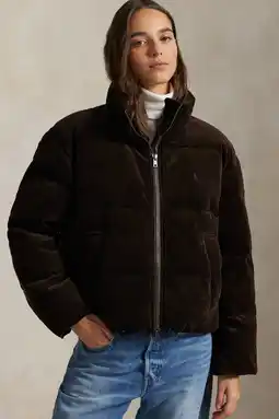 Wehkamp Polo Ralph Lauren winterjas bruin aanbieding