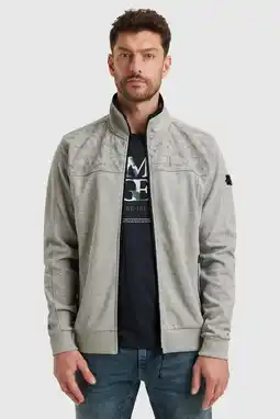 Wehkamp PME Legend sweatvest grijs aanbieding