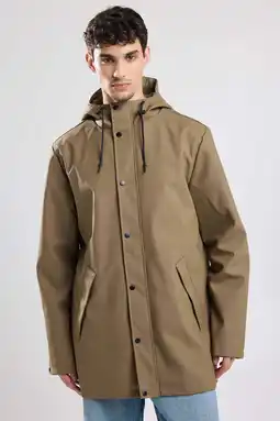 Wehkamp America Today regenjas jake beige aanbieding