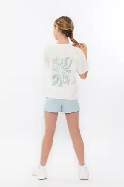 Wehkamp No Way Monday T-shirt met backprint ecru aanbieding