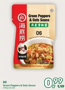 Amazing Oriëntal HI Green Peppers & Oats Sauce aanbieding