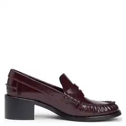 Wehkamp Tommy Hilfiger leren loafers bordeaux aanbieding