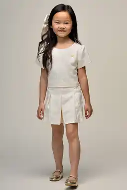 Wehkamp Le Chic jacquard short offwhite aanbieding