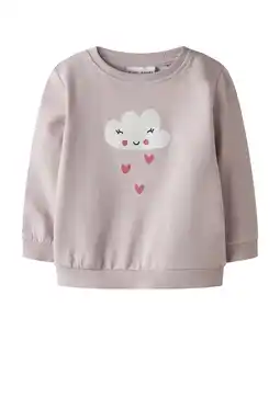 Wehkamp NAME IT BABY sweater lila aanbieding