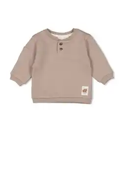 Wehkamp Feetje sweater grijsbruin aanbieding