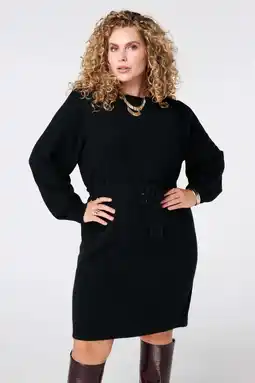 Wehkamp MS Mode jurk zwart aanbieding