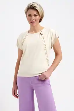 Wehkamp Lady Day top beige aanbieding