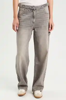 Wehkamp Cache Cache wide leg jeans grey denim aanbieding