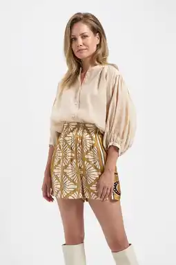 Wehkamp AMAYA Amsterdam blouse beige aanbieding