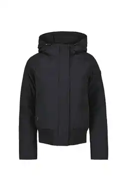 Wehkamp Airforce gewatteerde winterjas BOMBER JACKET zwart aanbieding