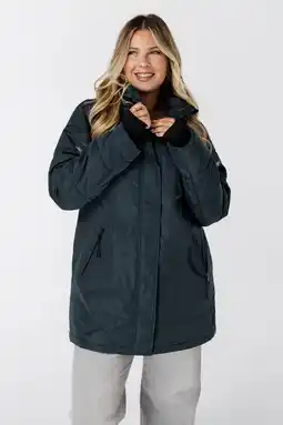 Wehkamp MS Mode parka petrol aanbieding