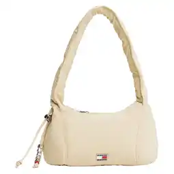 Wehkamp Tommy Jeans schoudertas TJW Casual beige aanbieding