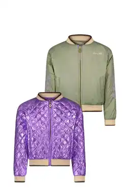 Wehkamp Like Flo reversible jas paars aanbieding
