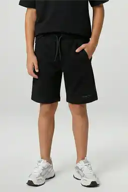 Wehkamp Cars regular sweatshort zwart aanbieding