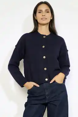 Wehkamp LOLALIZA cardigan donkerblauw aanbieding