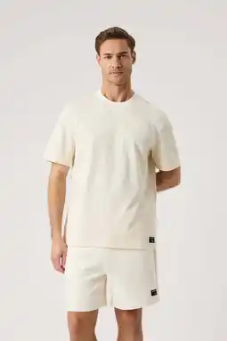 Wehkamp Björn Borg T-shirt CENTRE ecru aanbieding