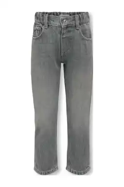 Wehkamp KIDS ONLY MINI straight leg jeans grey denim aanbieding