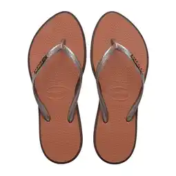 Wehkamp Havaianas Slim Point teenslippers donkerbruin aanbieding