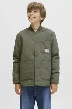 Wehkamp JACK & JONES JUNIOR tussenjas olijfgroen aanbieding