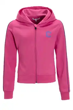 Wehkamp Coolcat vest met contrastbies roze aanbieding