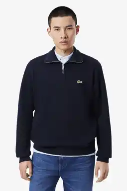 Wehkamp Lacoste sweater donkerblauw aanbieding