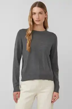 Wehkamp s.Oliver pullover trui antraciet fijn gebreid aanbieding