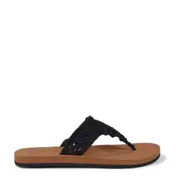 Wehkamp O'Neill Ditsy crochet teenslippers zwart aanbieding