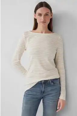 Wehkamp s.Oliver top beige aanbieding