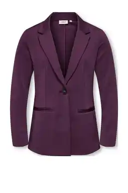 Wehkamp KIDS ONLY GIRL regular fit blazer paars aanbieding