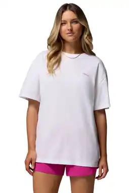 Wehkamp Columbia T-shirt wit aanbieding