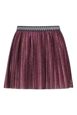 Wehkamp Like Flo korte rok met glitter rood aanbieding